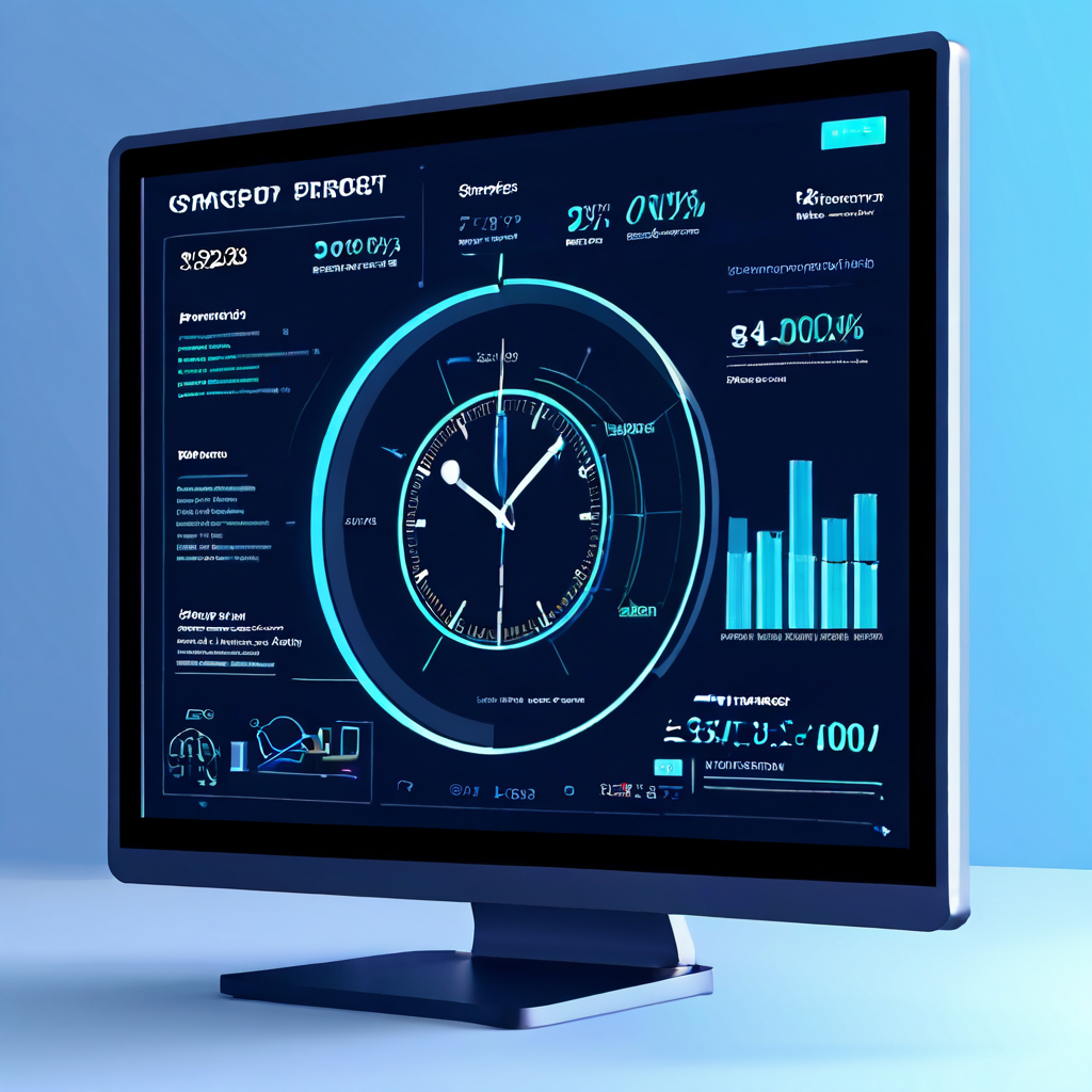 일시 정지된 결제 시스템 시계와 함께 가동 시간 및 오류율 같은 서비스 가용성 지표가 모니터에 표시된 분석 다이어그램입니다.